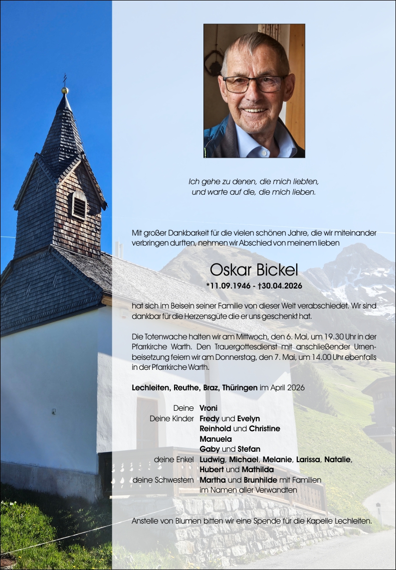 Oskar Bickel